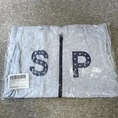 新品　べべ　SLAP SLIP/天竺防虫加工ロゴプリントパーカー　150 虫よけ