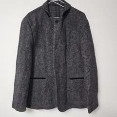 良品✨EXPRESS ヘリンボーン チェスターコート✨のサムネイル
