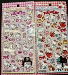 新品☆サンリオ☆キティちゃん☆ボンボンドロップシール☆正規品