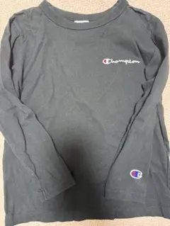Champion ブラック 長袖Tシャツ 120