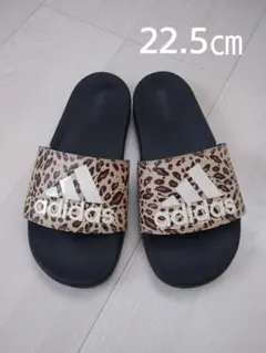 adidas ヒョウ柄 サンダル 22.5cm