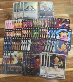 ドラゴンボール フュージョンワールド 黒R以下4枚セット　バーダック3枚