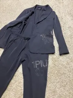 美品✨1PIU1UGUALE3 RELAXスーツセットアップ　紺色　ネイビー
