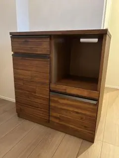 ジェシカ様専用】パモウナ キッチンカウンター 140cm ウォールナット