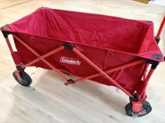 Coleman 折りたたみキャリーカート 赤 - メルカリ