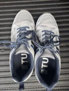 ターフデザイン 26cm グレー/ネイビー ゴルフシューズ