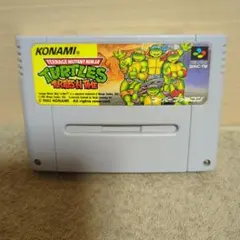 【美品 動作確認済】SFC タートルズ Turtles in Time