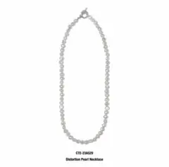 23aw cootie Distortion Pearl Necklace