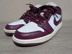 新品未使用品　ジョーダン1ボルドー JORDAN BRAND AIR JORDAN 1 RETRO HIGH OG BORDEAUX/METALLIC SILVER