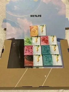 ドクターベイプ3　本体（ブラック）＋カートリッジ7箱　DR.VAPE