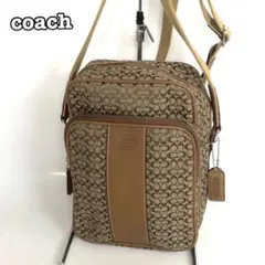 COACH コーチ ショルダーバッグ シグネチャー スクエア型 多機能 y2k 