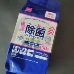 DAISO 極厚 除菌ウェットティッシュ つめかえ用 100枚