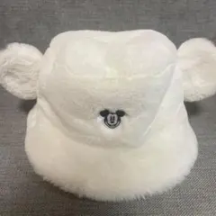 ミッキーマウス ファー帽子 58cm