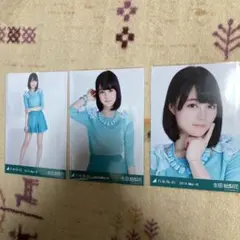 乃木坂46 生田絵梨花　生写真 3種コンプ 2014 May-Ⅵ グリーン