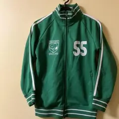 スヌーピー　ジャージ　緑　SNOOPY グリーン ジップアップジャケット 55