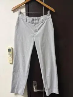 グレー クロップドパンツ M レディース
