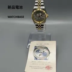 スヌーピー 腕時計 PV-2136 コンビ ヴィンテージ ダイヤ 世界3000本 