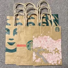 スターバックス 紙袋　スターバックス　ショッパー 9枚　まとめ売り