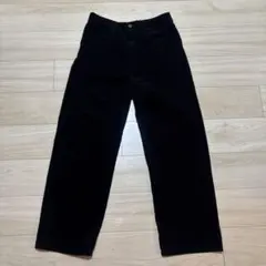 GU コーデュロイパンツ　黒