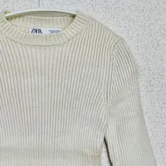 ZARA リブニット　Mサイズ