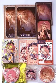 NU: カーニバル　ブロマイド　カード　缶バッジ　エスター