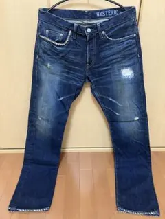 HYSTERIC GLAMOUR ダメージデニム 32w32L