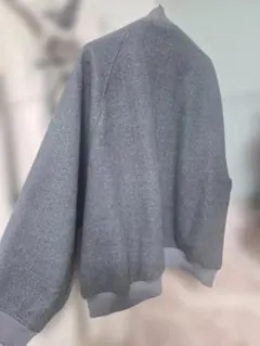 グレー ジップアップジャケット LLサイズ