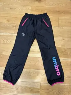 umbro ピステパンツ 黒/ピンク