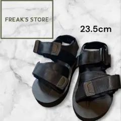 FREAK'S STORE ブラック 黒色　レディースサンダル　23.5のサムネイル