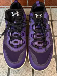 Under Armour Charged スニーカー パープル　アンダーアーマのサムネイル