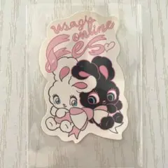 foxy illustrations USAGI ONLINE コラボステッカー