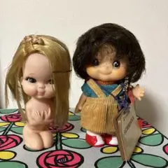 ビンテージ昭和レトロ ♢日本製 セクシーガール ソフビ人形 3個セット 