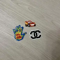 アイロンビーズ アメリカン風