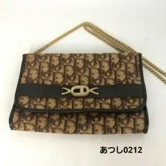 Christian Dior ディオール トロッター チェーンバッグ ショルダー
