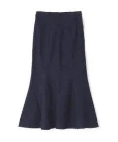 ナチュラルビューティーベーシック　デニムマーメイドスカート