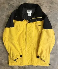 80s L.L.bean エルエルビーン マウンテンパーカー Mサイズ イエロー