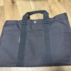 HERMES エールライン トートバッグ 회색