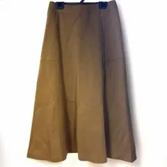 UNIQLO U ジャージーフレアスカート ミディ丈〜ミモレ丈