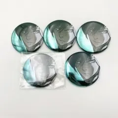 【匿名配送】ブルーロック展　糸師凛　推しキャラバッジ　缶バッジ　5個