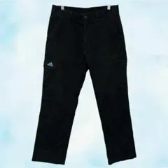 ADIDAS　アディダス　カーゴパンツ　ブラック　メンズ　チノパン　サイズ79