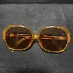 Christian Dior サングラス クリアフレーム イエロー
