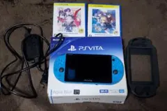 SONY PS Vita アクアブルー 本体 Fate/stay night