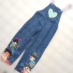 シュガーラッシュ　デニム　サロペット