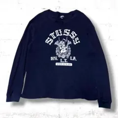 希少　USA製　00SS OLD STUSSY ワッフル　サーマル　長袖Tシャツ