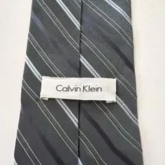 ❤️Calvin Klein ストライプ ネクタイ⑩のサムネイル