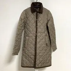 ＄30♪ LAVENHAM ラベンハム ロングコート キルティングコート S