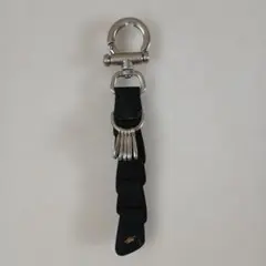 LIDNM Llife LEATHER KEY CHAIN BLACK - メルカリ