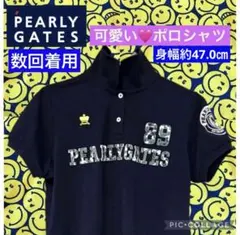 ♡PEARLY GATES パーリーゲイツ　可愛い♡ポロシャツ