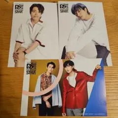 SUPER JUNIOR D&E STYLE ポストカード 3枚セット②