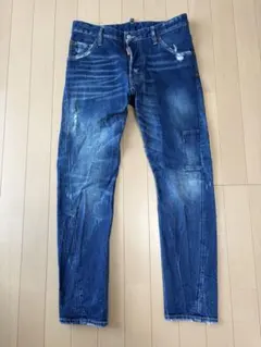 DSQUARED2 ダメージ加工 デニム L インディゴ skate jean - メルカリ